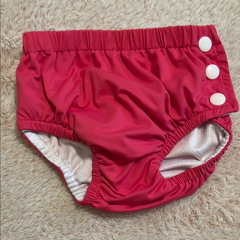 NWOT reusable pink Swim Diaper